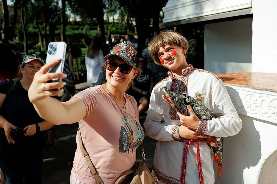 Южный этап проекта «Путешествуй по России» стартовал из парка «Лога»: фотография из парка «Лога», 11 августа 2023