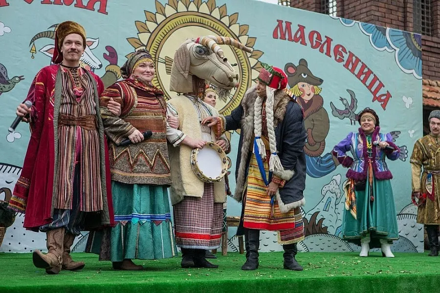 Масленица 2017: фотография из парка «Лога», 26 февраля 2017
