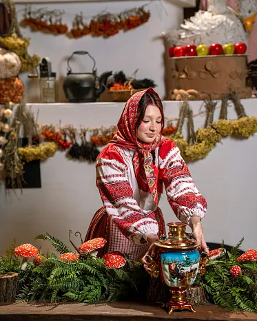 День рождения бабы Яги в парке «Лога», фотография 8