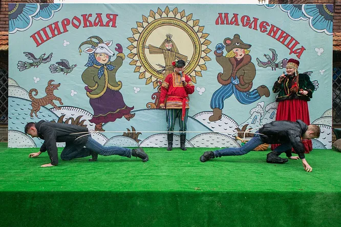 Масленица 2017 в парке «Лога», фотография 8